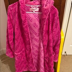 Juicy Couture Fuchsia Logo Robe